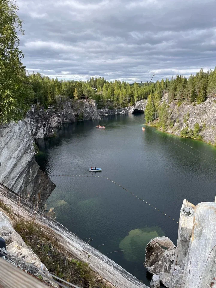 Каньон в Рускеала