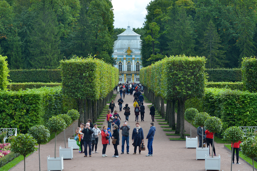 Аллеи Екатерининского парка 