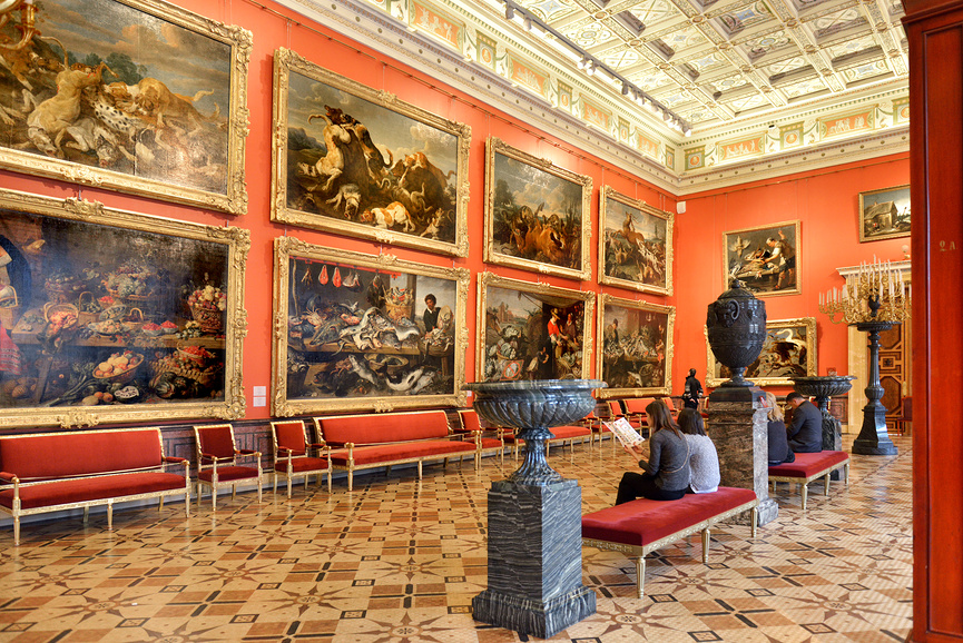 Картинный зал Эрмитажа