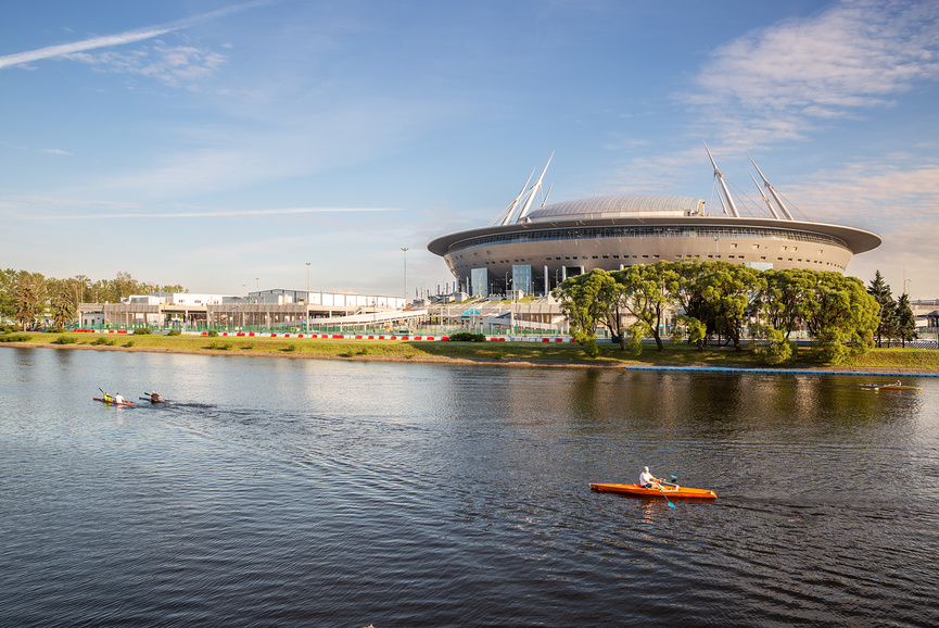 Газпром Арена на Крестовском острове
