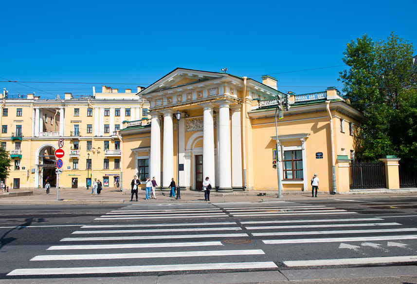 Пешеходный переход на сенной площади