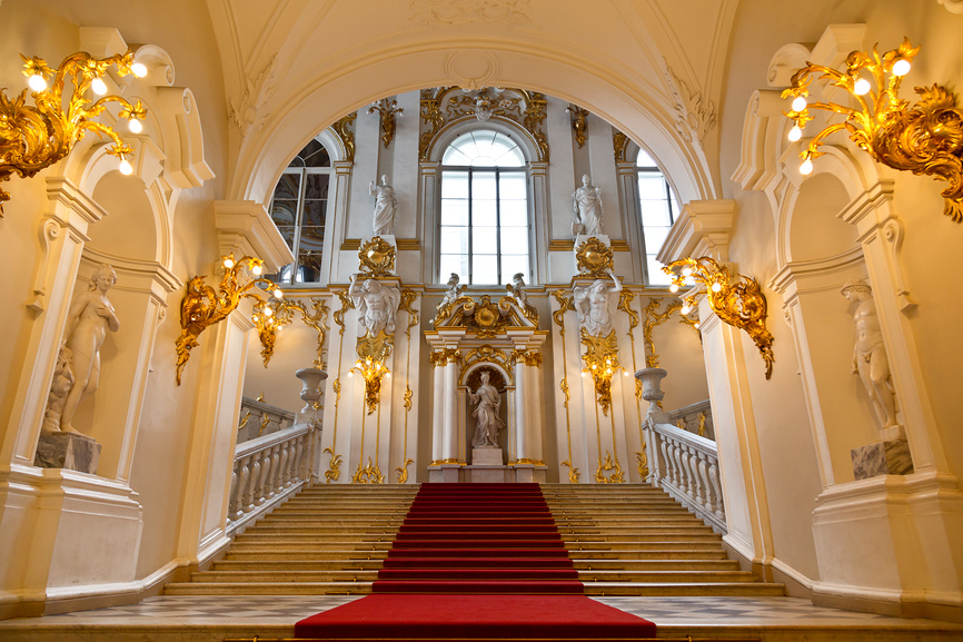 Лестница в Эрмитаже